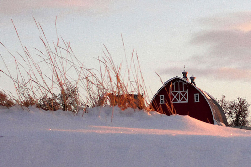 Red barn, Richmond, Utah
